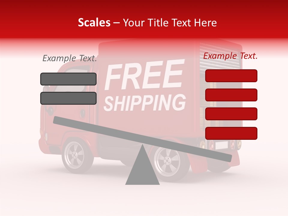 Container Mail Shipping PowerPoint Template