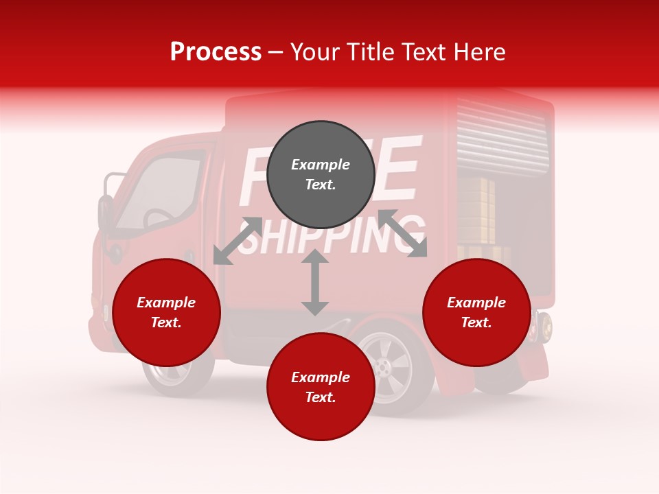 Container Mail Shipping PowerPoint Template
