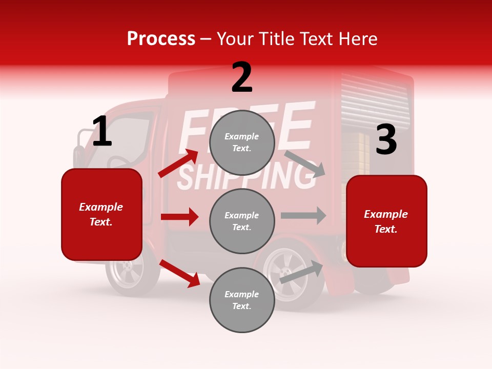 Container Mail Shipping PowerPoint Template