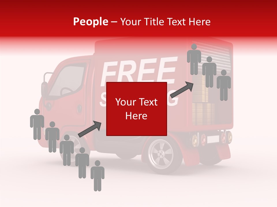 Container Mail Shipping PowerPoint Template