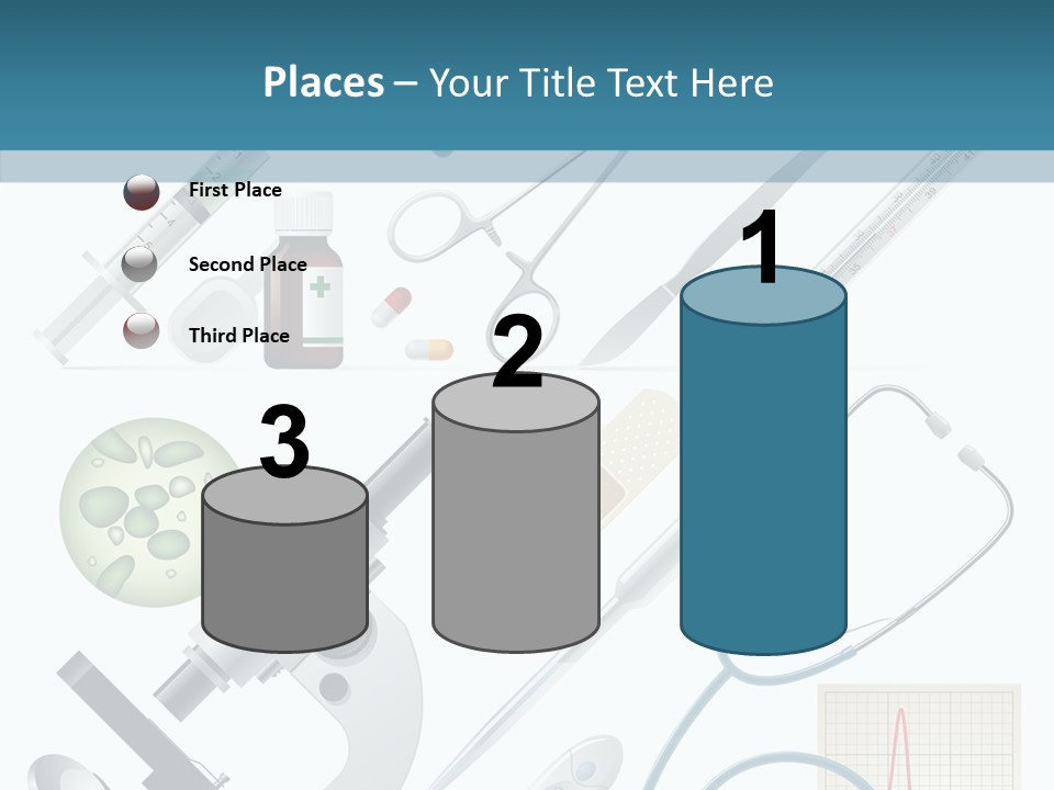 Health Medicine Implement PowerPoint Template