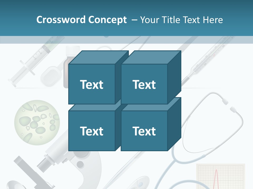 Health Medicine Implement PowerPoint Template