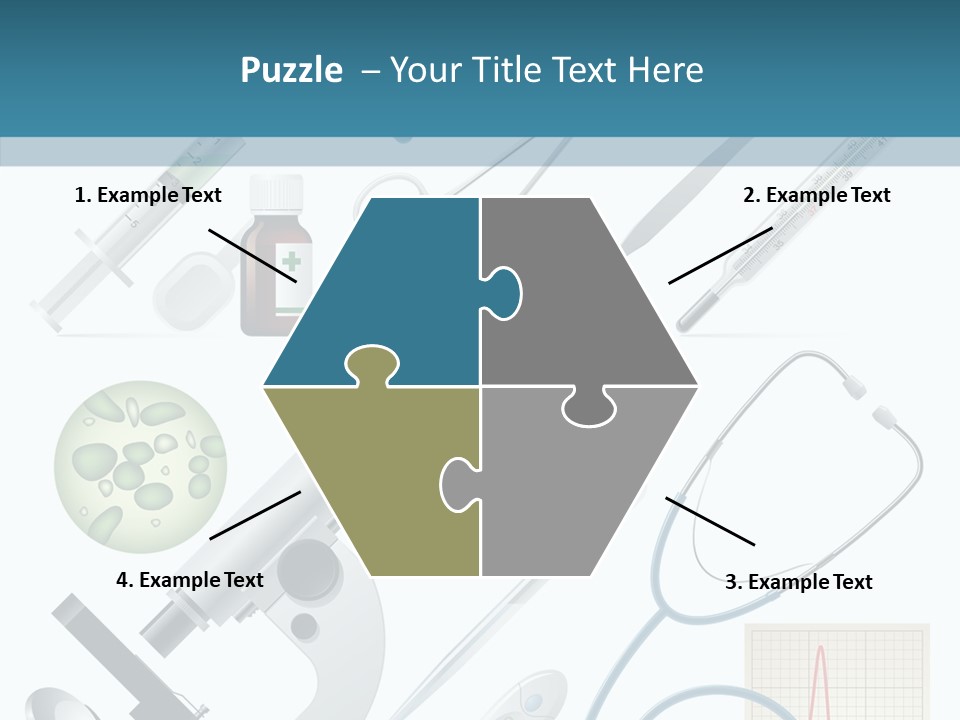 Health Medicine Implement PowerPoint Template