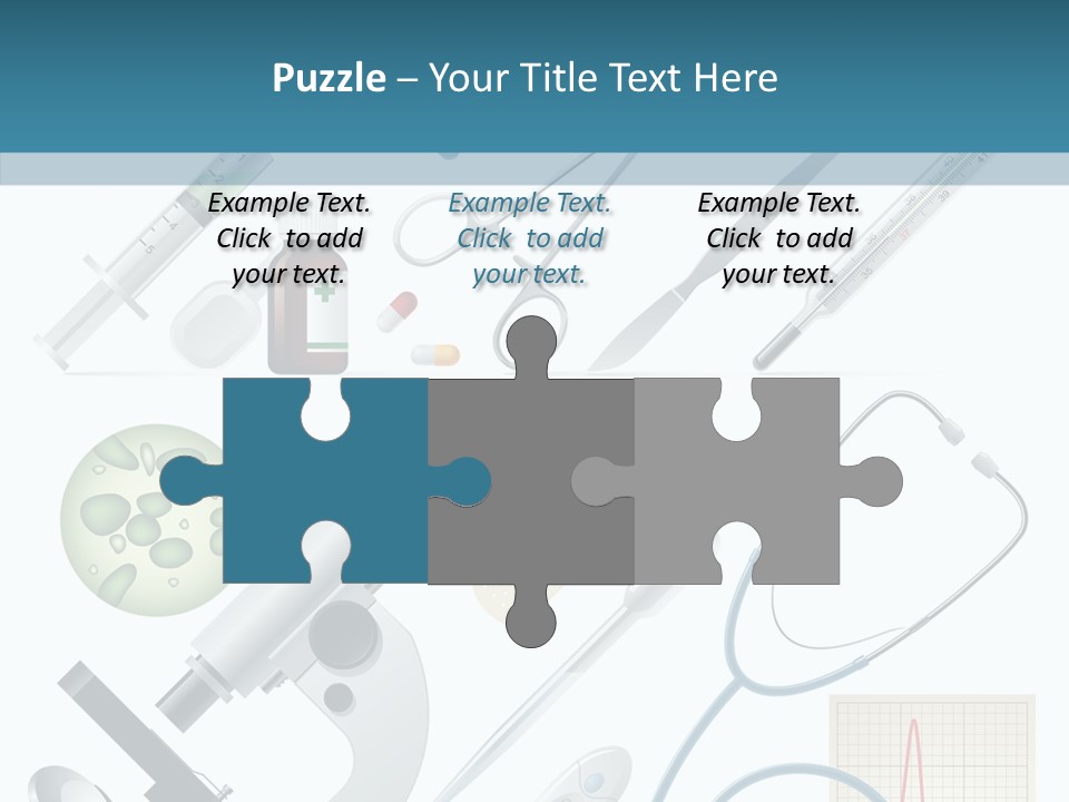 Health Medicine Implement PowerPoint Template