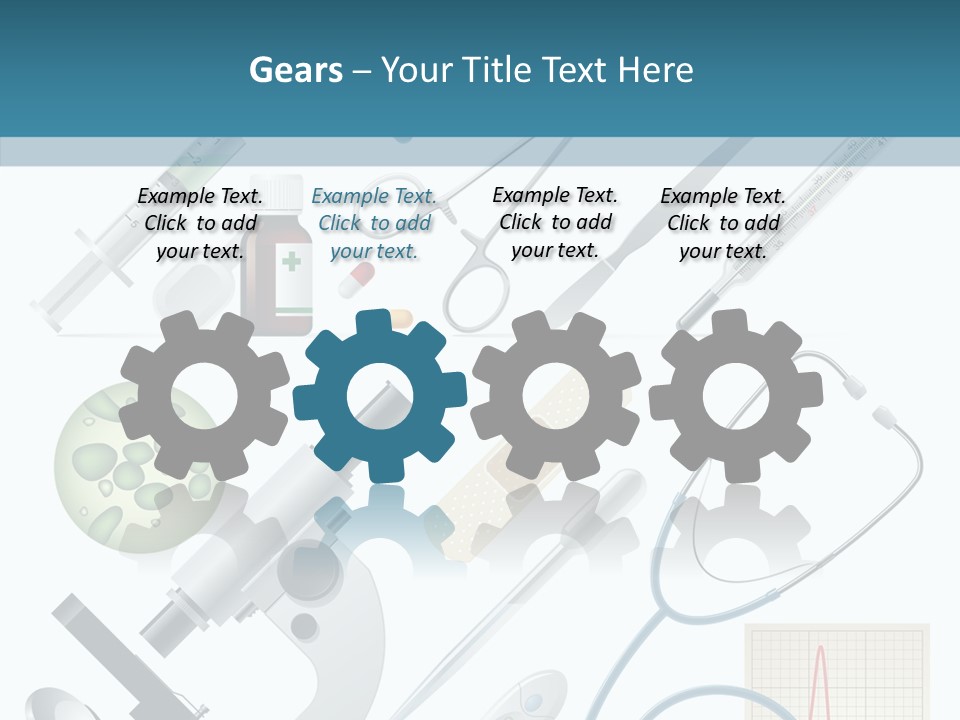 Health Medicine Implement PowerPoint Template