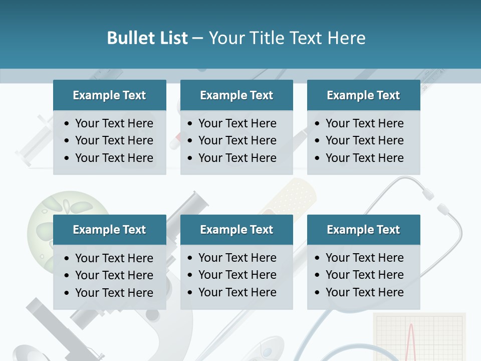 Health Medicine Implement PowerPoint Template