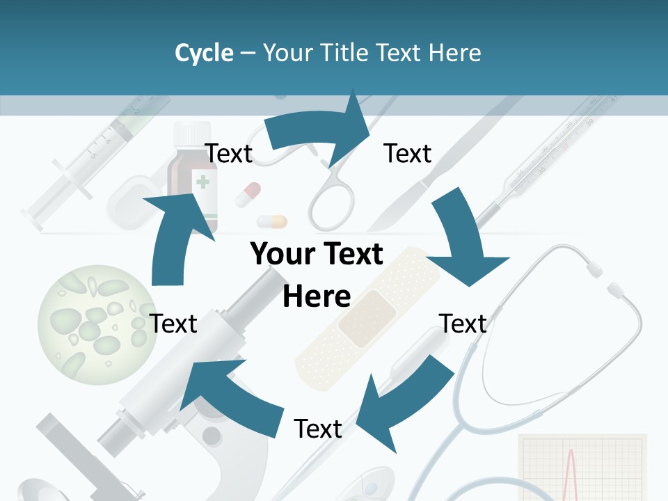 Health Medicine Implement PowerPoint Template