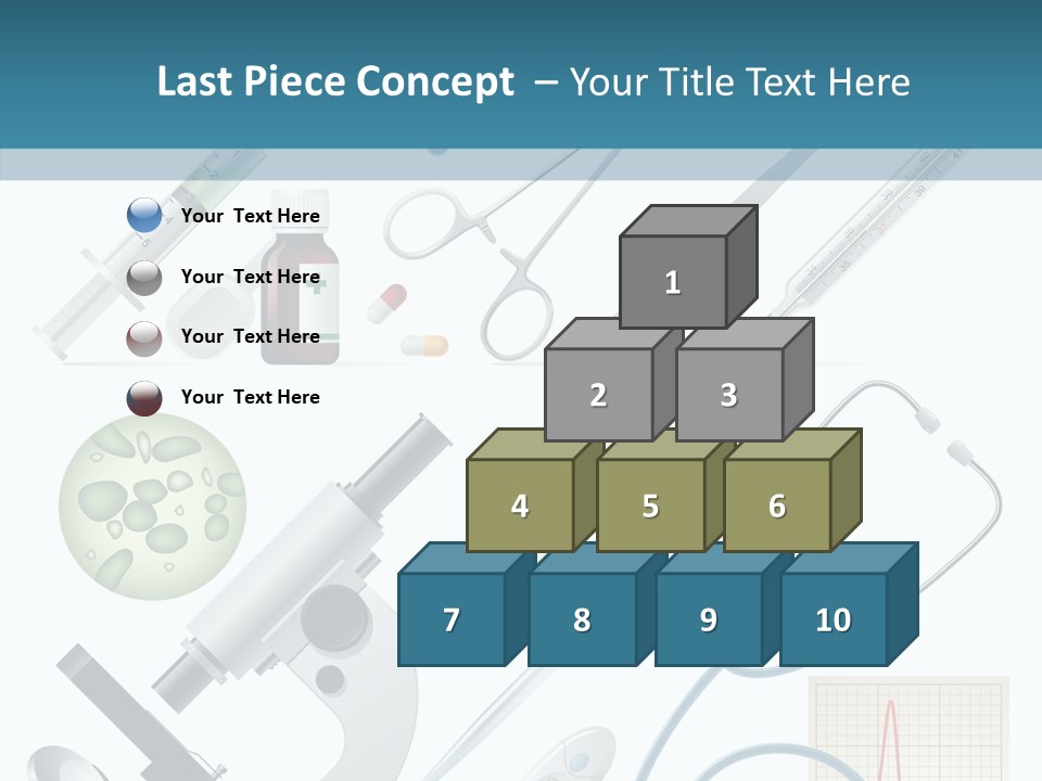Health Medicine Implement PowerPoint Template