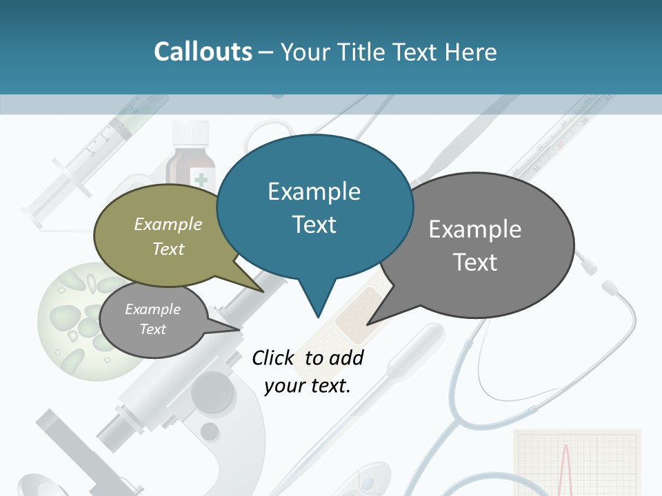 Health Medicine Implement PowerPoint Template