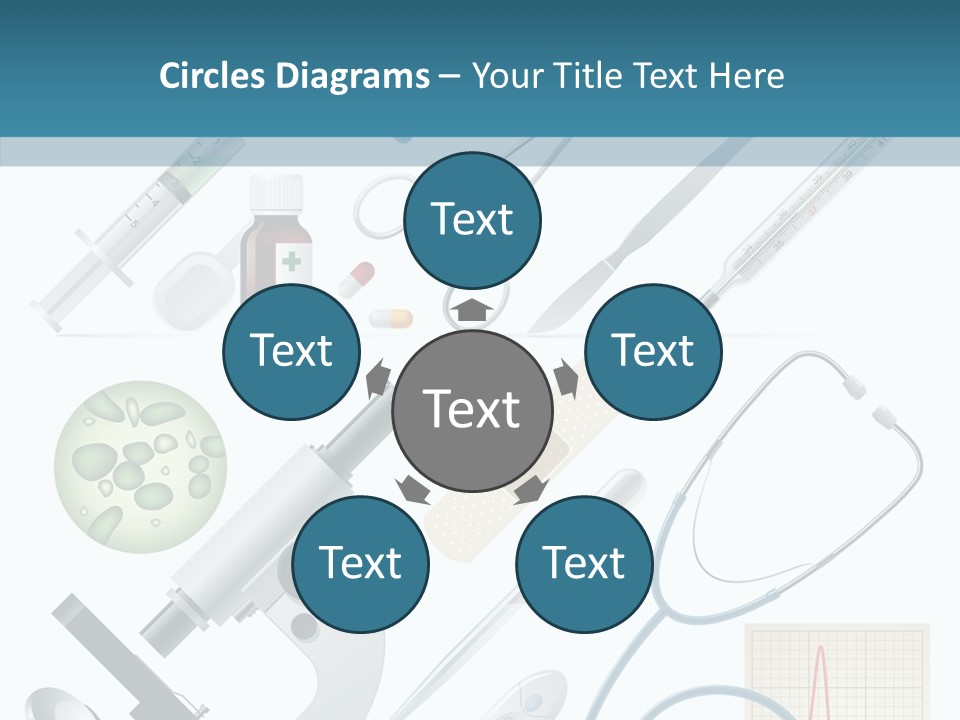 Health Medicine Implement PowerPoint Template