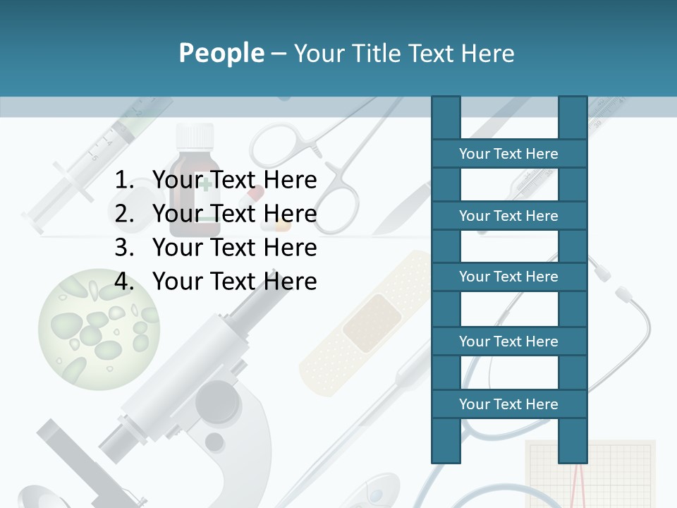 Health Medicine Implement PowerPoint Template