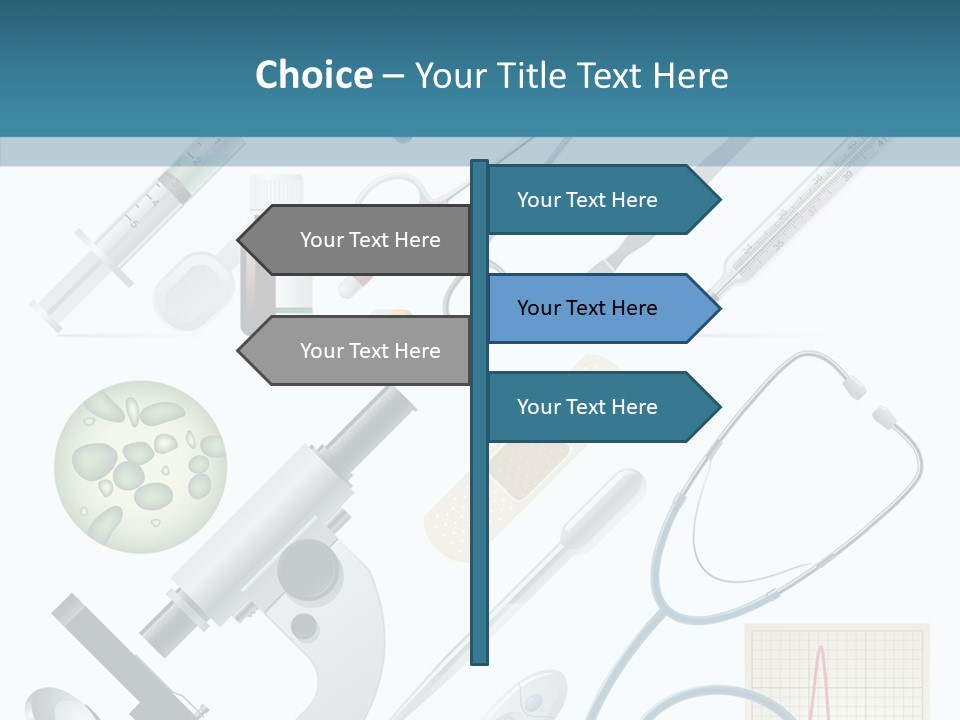 Health Medicine Implement PowerPoint Template