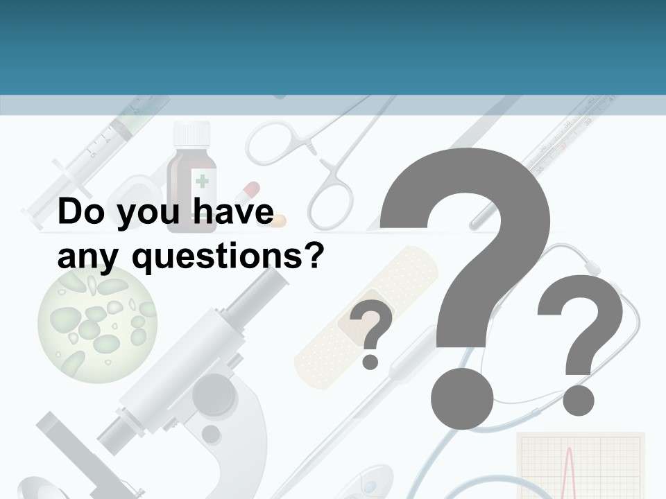 Health Medicine Implement PowerPoint Template