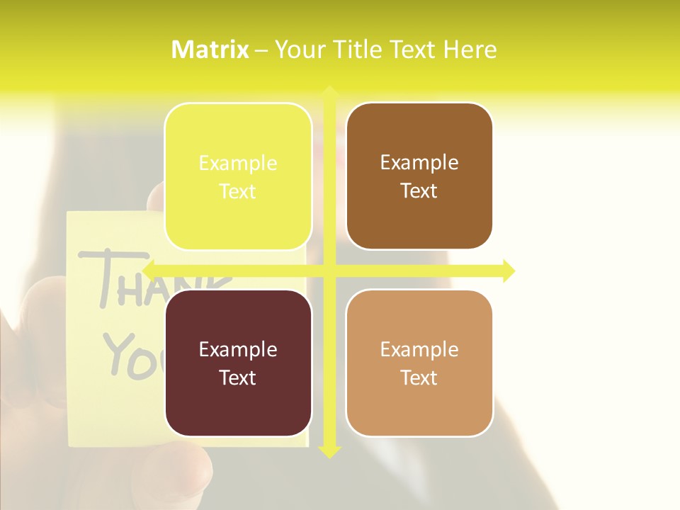 Thankful Thank Customer PowerPoint Template