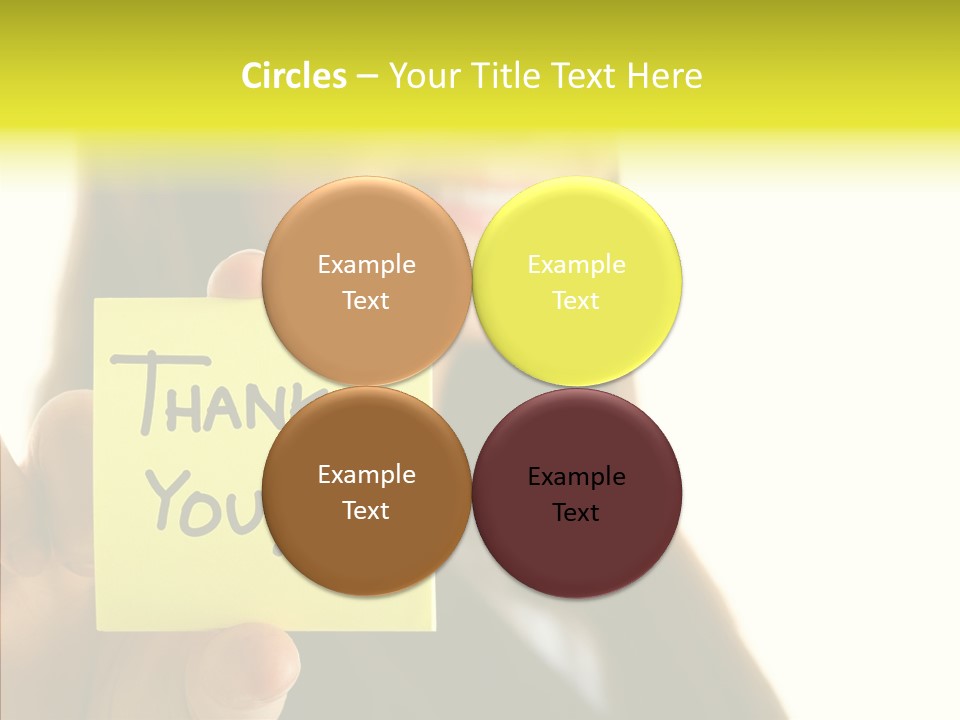 Thankful Thank Customer PowerPoint Template