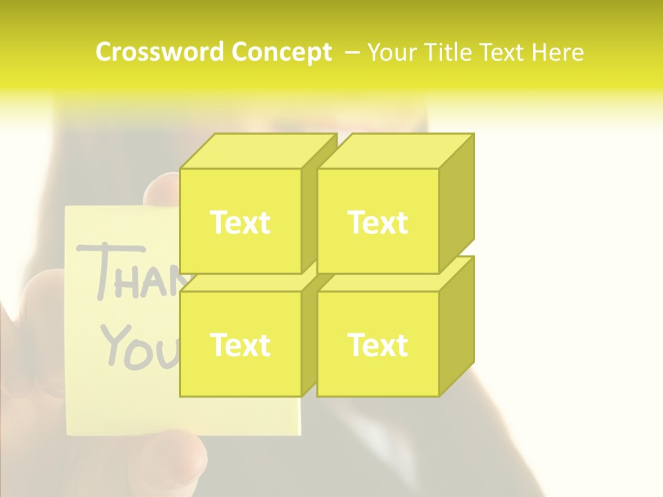 Thankful Thank Customer PowerPoint Template