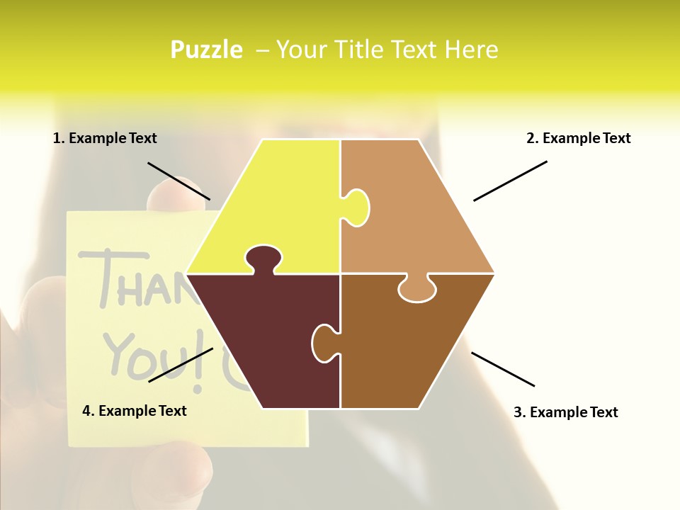 Thankful Thank Customer PowerPoint Template