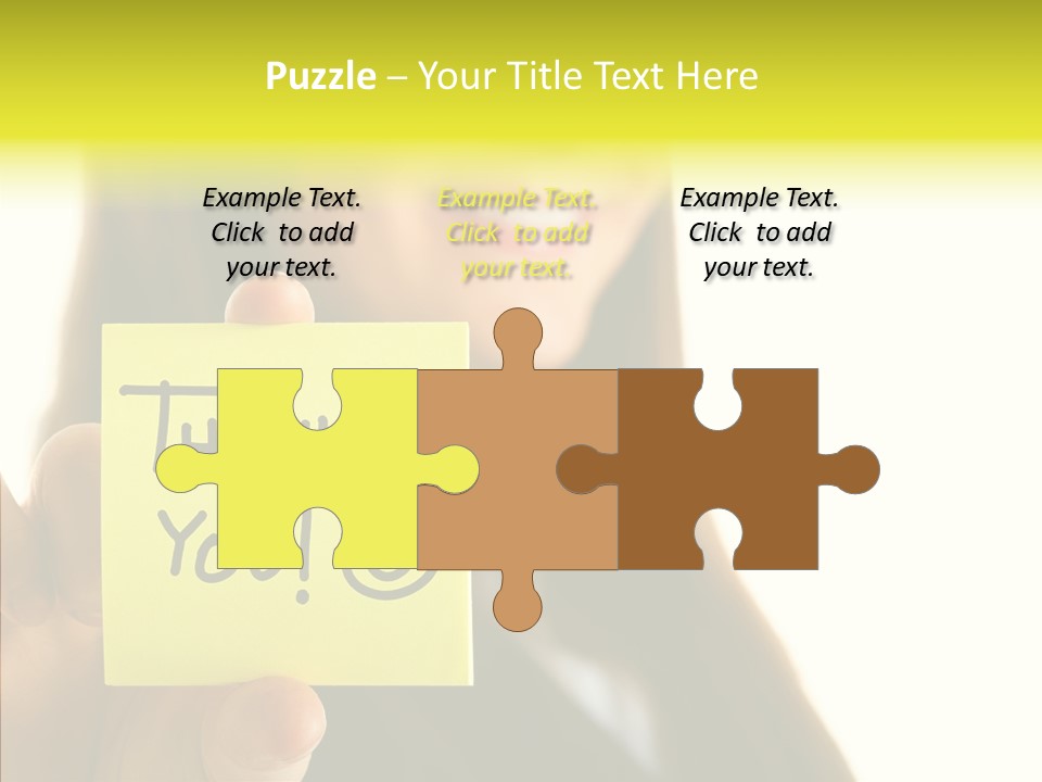 Thankful Thank Customer PowerPoint Template