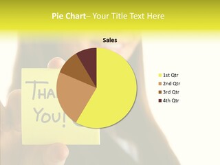 Thankful Thank Customer PowerPoint Template
