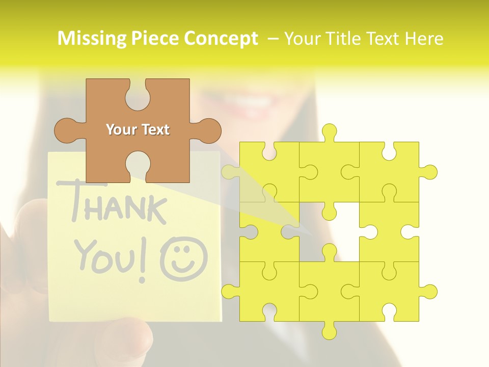 Thankful Thank Customer PowerPoint Template