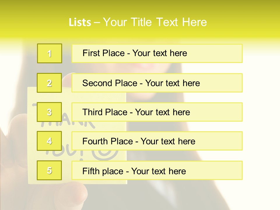 Thankful Thank Customer PowerPoint Template