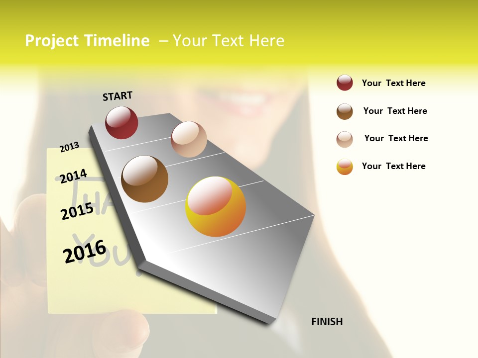 Thankful Thank Customer PowerPoint Template