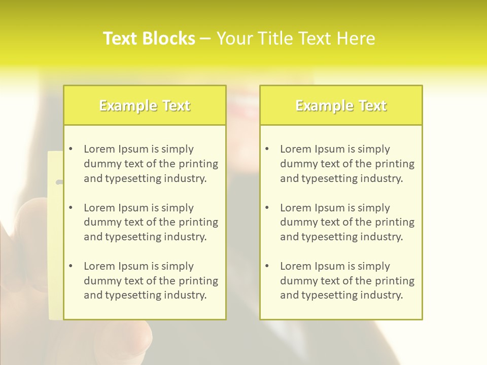 Thankful Thank Customer PowerPoint Template