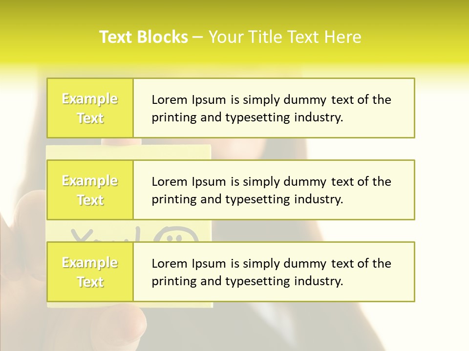Thankful Thank Customer PowerPoint Template