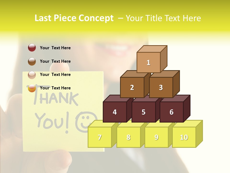 Thankful Thank Customer PowerPoint Template