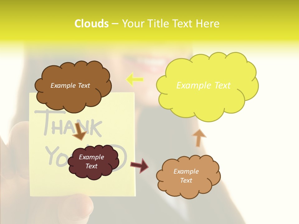 Thankful Thank Customer PowerPoint Template