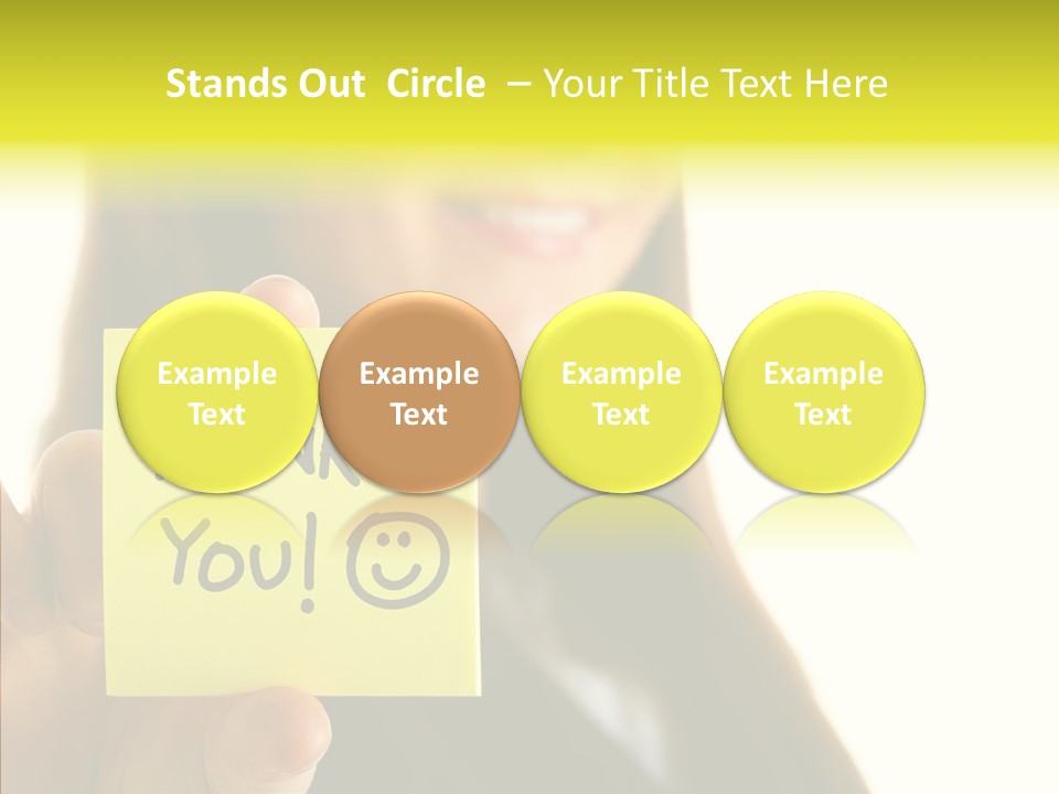 Thankful Thank Customer PowerPoint Template