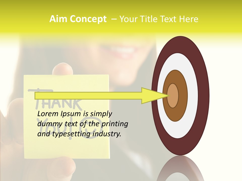 Thankful Thank Customer PowerPoint Template