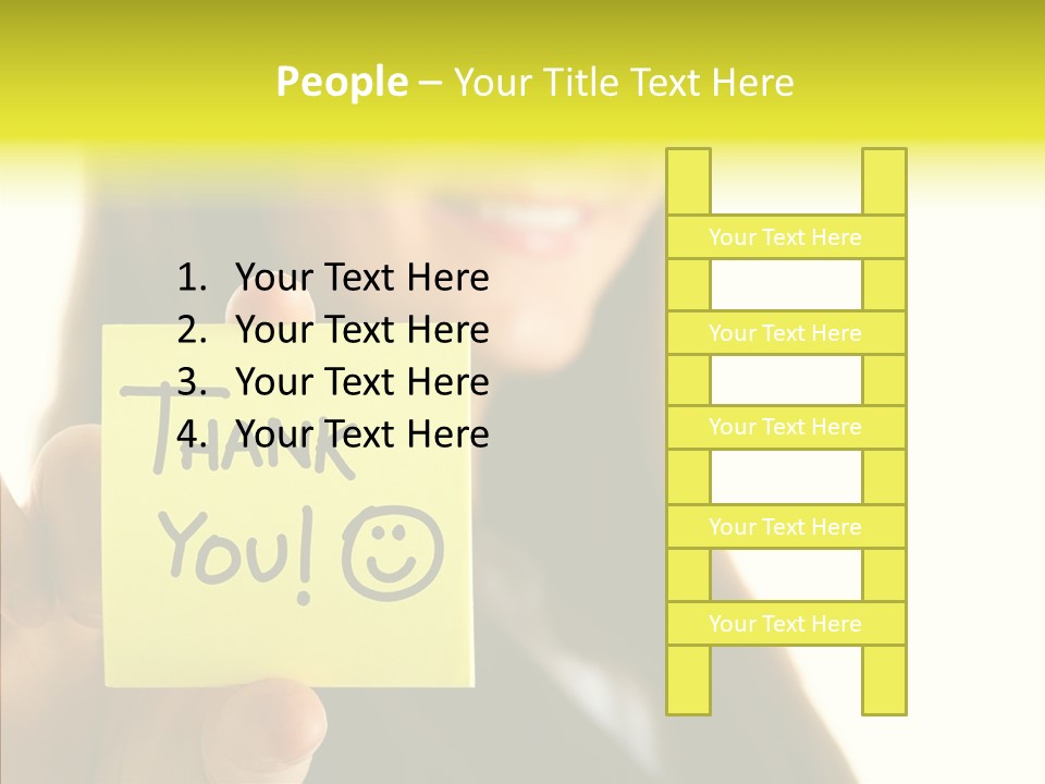 Thankful Thank Customer PowerPoint Template