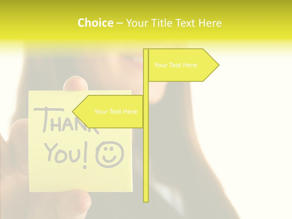 Thankful Thank Customer PowerPoint Template