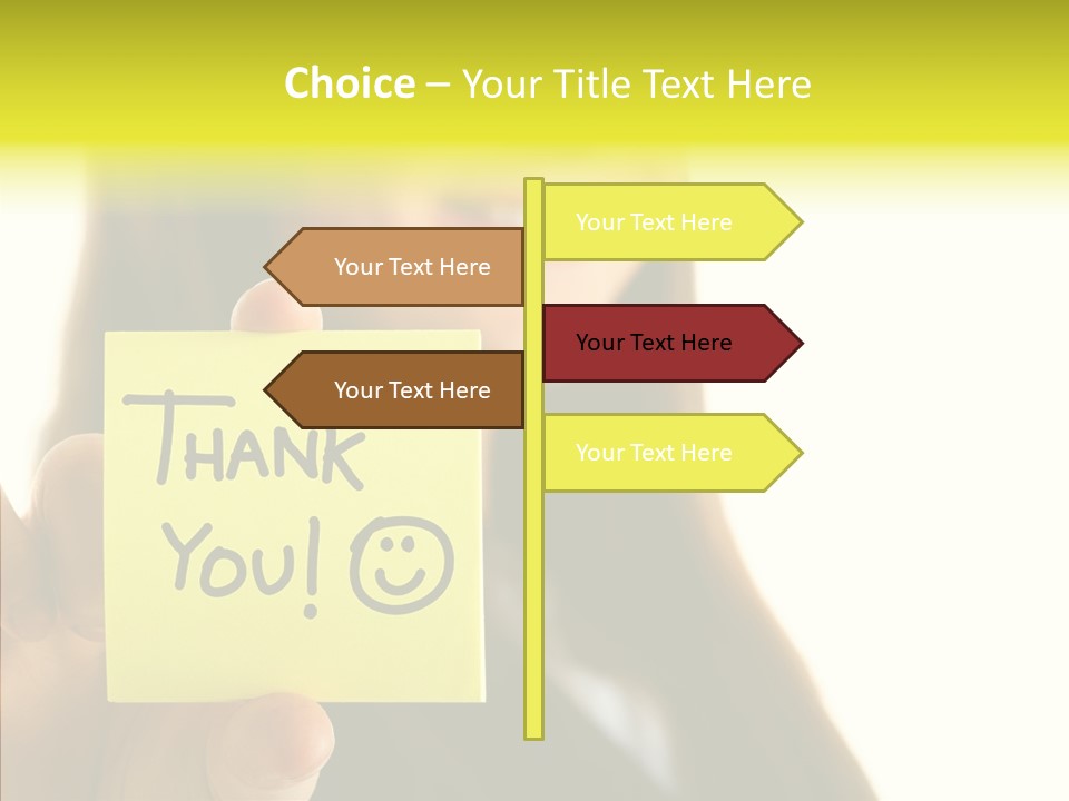 Thankful Thank Customer PowerPoint Template