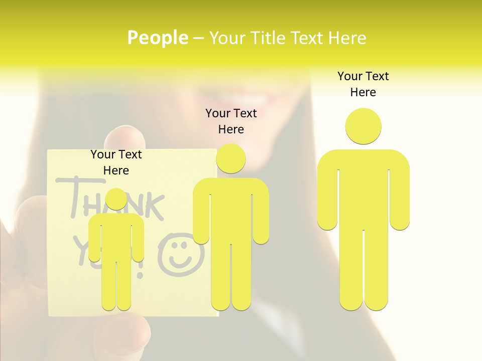 Thankful Thank Customer PowerPoint Template