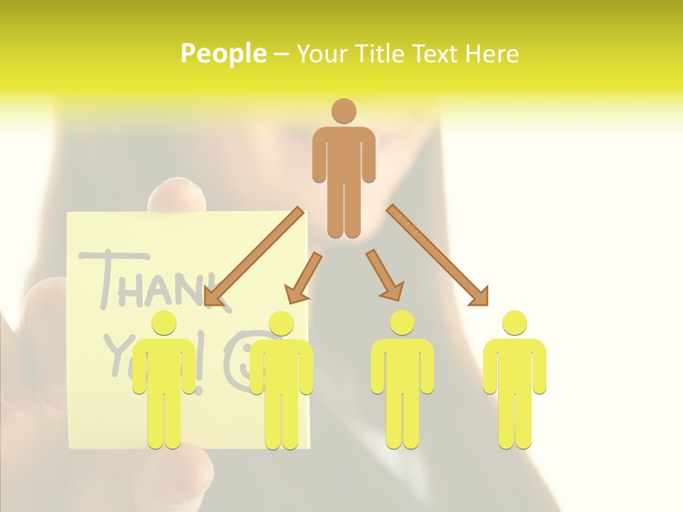 Thankful Thank Customer PowerPoint Template
