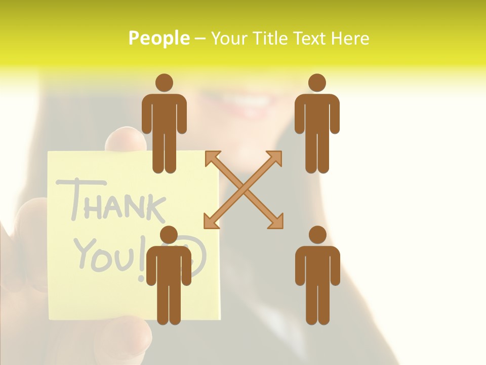 Thankful Thank Customer PowerPoint Template
