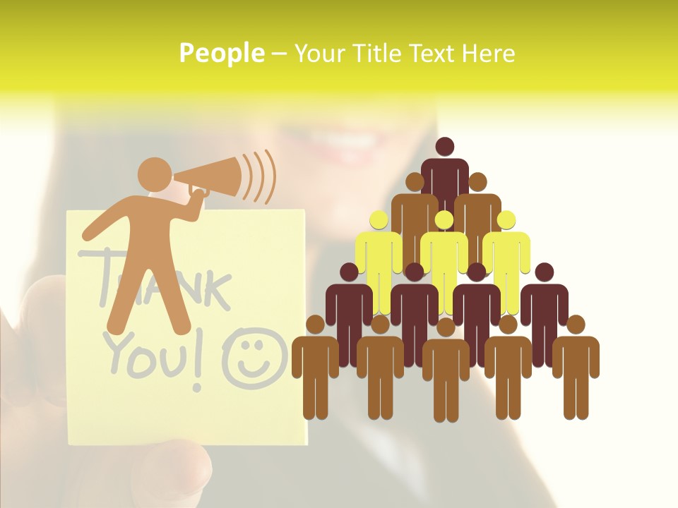 Thankful Thank Customer PowerPoint Template