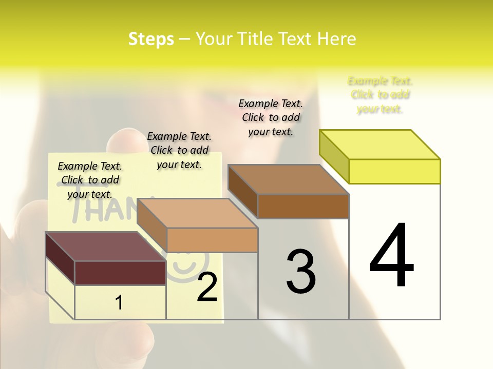 Thankful Thank Customer PowerPoint Template