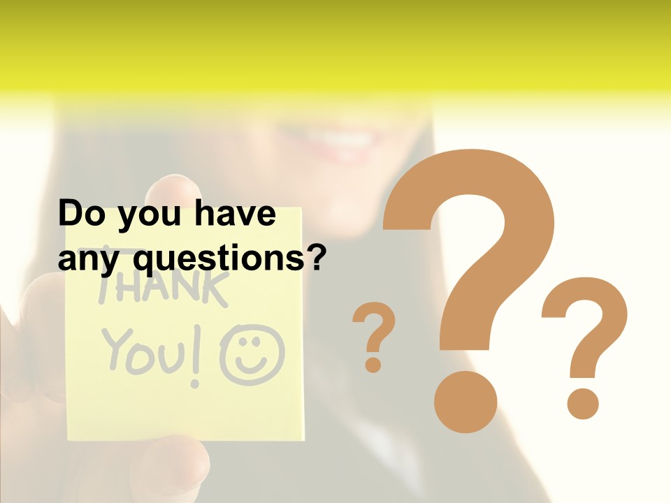 Thankful Thank Customer PowerPoint Template