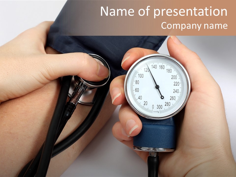 Healthy Staff Healthcare PowerPoint Template