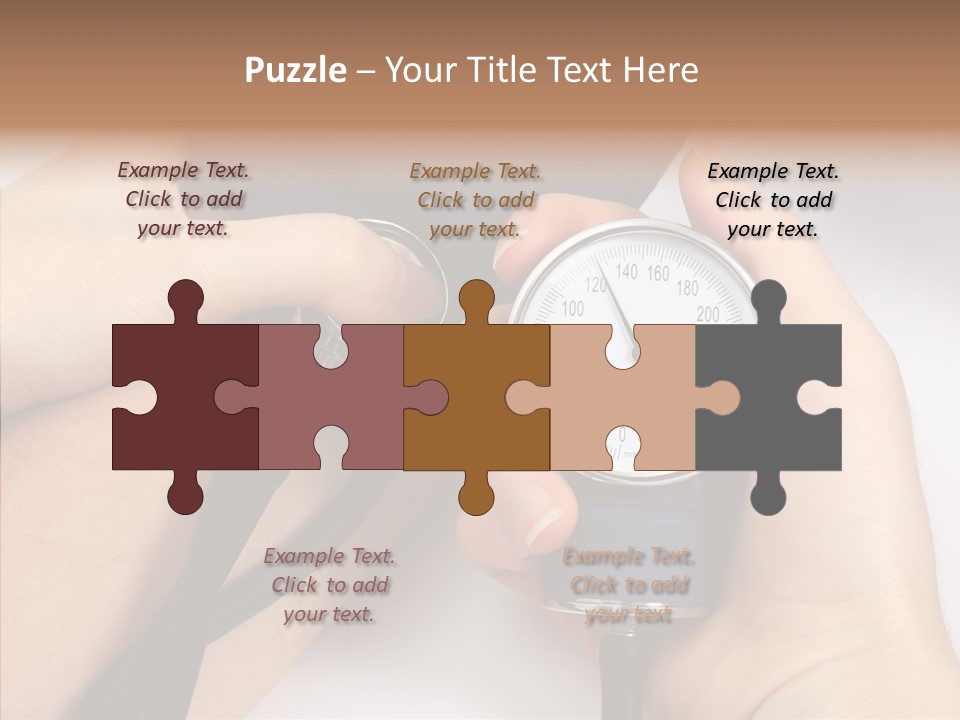 Healthy Staff Healthcare PowerPoint Template