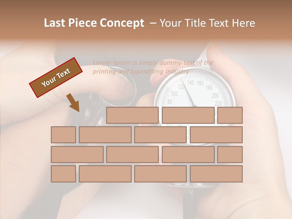 Healthy Staff Healthcare PowerPoint Template