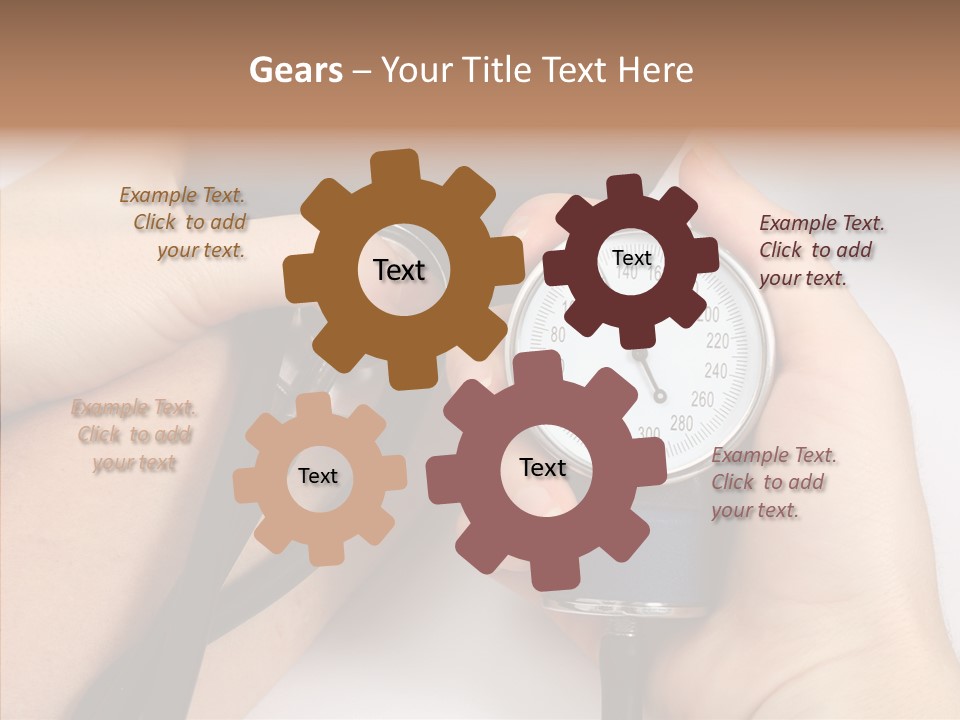 Healthy Staff Healthcare PowerPoint Template