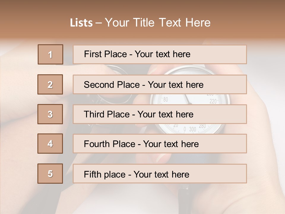 Healthy Staff Healthcare PowerPoint Template