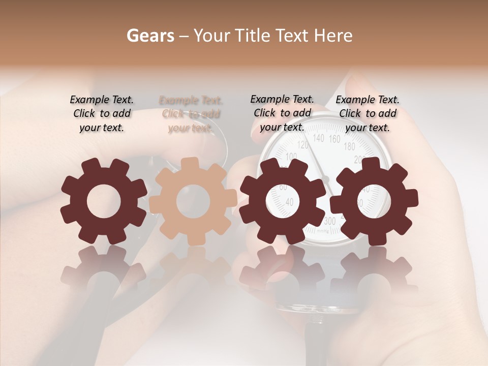 Healthy Staff Healthcare PowerPoint Template