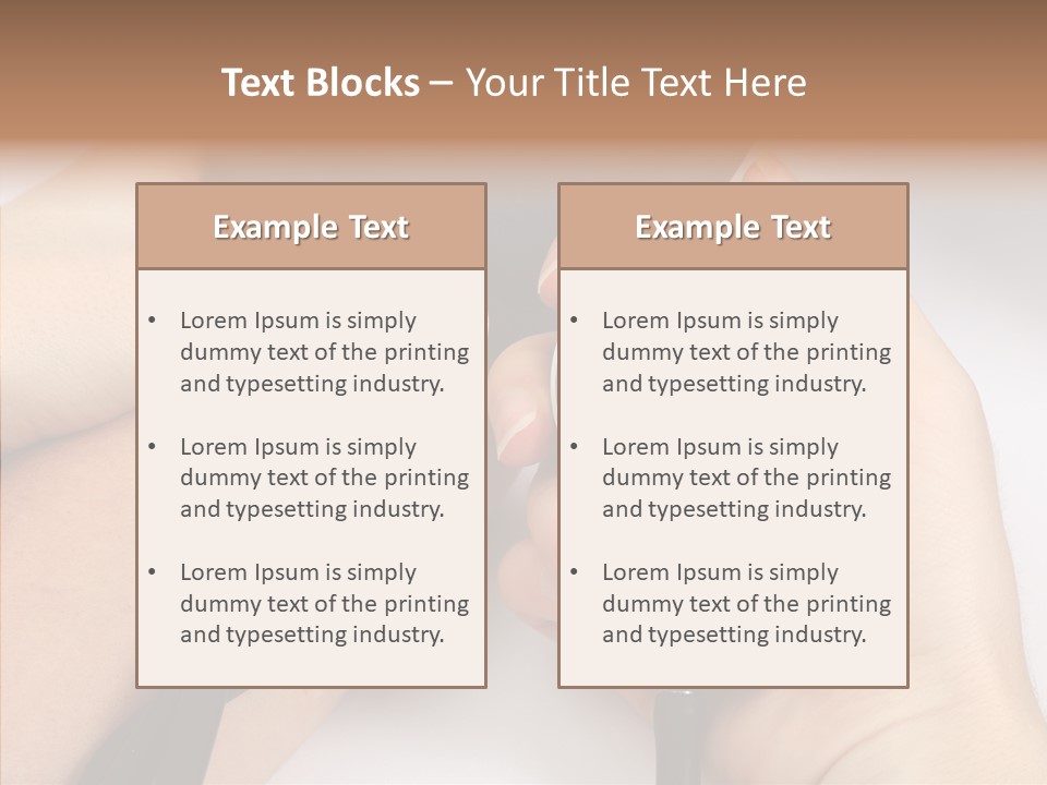 Healthy Staff Healthcare PowerPoint Template