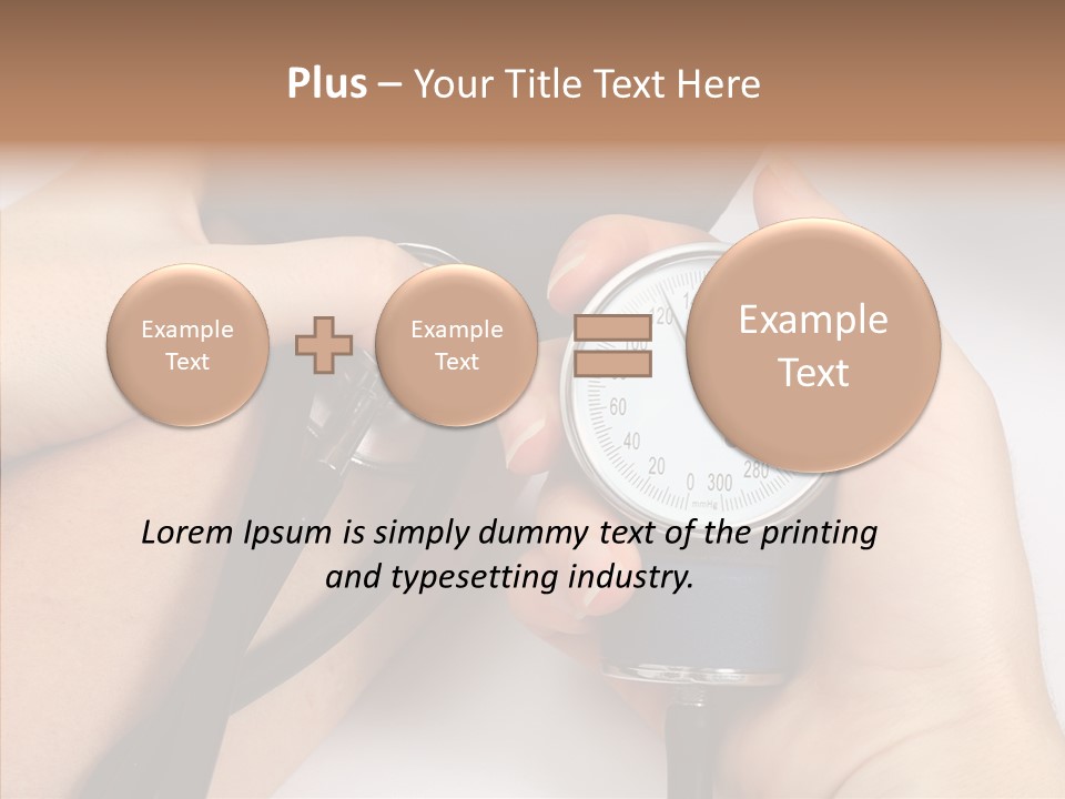 Healthy Staff Healthcare PowerPoint Template