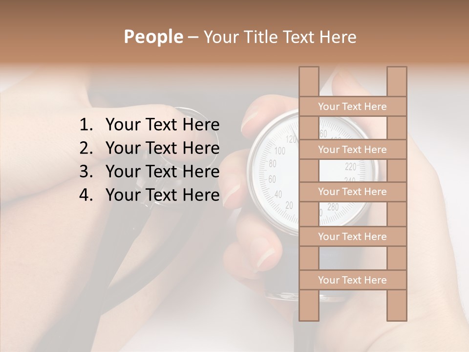 Healthy Staff Healthcare PowerPoint Template